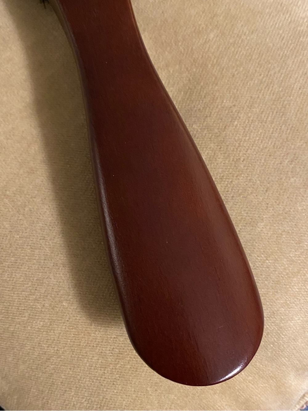 Vintage Wessen Scandinavian Boar Bristle Clothes Brush, Lint Remover, Shoe Horn - Picture 9 of 13